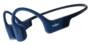 Shokz OpenRun Bone Conduction Stereo Wireless Headset, Blue