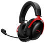 HyperX Cloud III S Wireless Gaming Headset, Black/Red