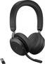 Jabra Evolve2 75 MS Stereo Wireless Headset, USB-A, Black