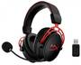 HyperX Cloud Alpha Wireless Gaming Headset, Black