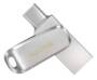 SanDisk 1TB Ultra Dual Drive Luxe USB Type-C Flash Drive, Silver