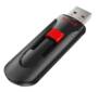 SanDisk 128GB Cruzer Glide USB 2.0 Flash Drive, Black, Retractable Design