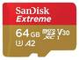 SanDisk SDSQXAH-064G-GN6AA 64GB Extreme microSDXC Card