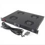 Serveredge 4 Way Fan Kit with Thermostat 1RU Rack Mountable