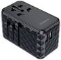 Choetech PD6028 100W 5-Port GaN Travel Wall Charger, Universal Travel Adapter Plug