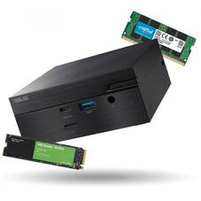 ASUS PN50E1 Mini PC Bundle, Ryzen 3, 16GB RAM, 480GB NVMe SSD