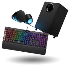 Corsair K95 RGB Gaming Keyboard Logitech G560 Gaming Speakers Bundle