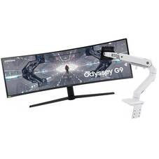 Samsung Odyssey G9 49inch 240Hz Monitor + Ergotron HX Desk Monitor Arm