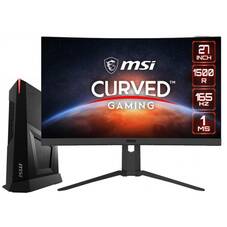 MSI MPG Trident 3 11TC Black Core i5 RTX 3060 Gaming PC with Gaming Monitor