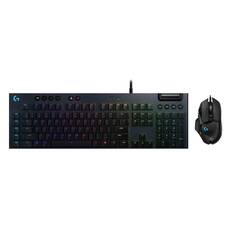 Logitech G502 HERO G815 RGB Gaming Keyboard/Mouse GL Tactile Bundle