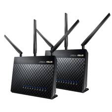 ASUS RT-AC68U Wireless AC1900 Router, Pack of 2