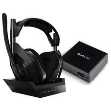 ASTRO A50 Wireless Gaming Headset HDMI Adapter For PlayStation 5 Bundle