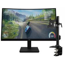 Buy HP X27c 27inch FHD Gaming Monitor Get Monitor Stand For Free