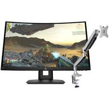 Buy HP X24c 23.6inch Gaming Monitor Get Single Monitor Arm For Free