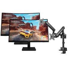 Buy 2x HP X27QC 27inch QHD Gaming Monitor Get Dual Monitor Arm For Free