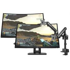 Buy 2x HP X24c 23.6inch Gaming Monitor Get Dual Monitor Arm For Free