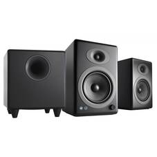 Audioengine A5+ 2.0 Wireless Bluetooth Speakers and S8 Subwoofer - Black