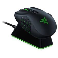 Razer Naga Pro Wireless Gaming Mouse Mouse Charging Dock Bundle
