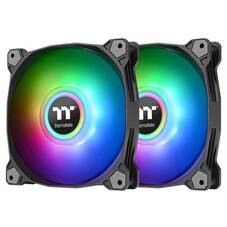 Thermaltake Pure Duo 14 ARGB Sync Fan with Controller, 2-pack, Black