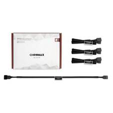 Noctua NA-SEC1 chromax.black 30cm 4Pin PWM Extension Cables (4 Pack)