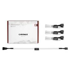 Noctua NA-SEC1 chromax.white 30cm 4Pin PWM Extension Cables (4 Pack)