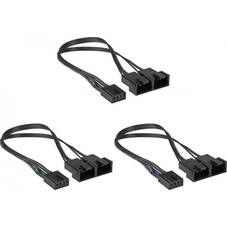 Corsair Hydro X Series Two-Way PWM Fan Splitter Cables 3-pack