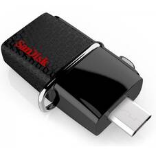 SanDisk SDDD2-064G-GAM46 64GB Ultra Dual USB3.0 Drive 64GB, Black