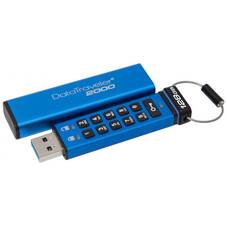 Kingston 128GB DataTraveler 2000 USB 3.1 Encrypted USB Flash Drive