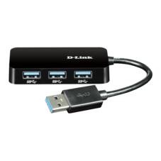 D-Link 4 Port USB3.0 Portable Hub