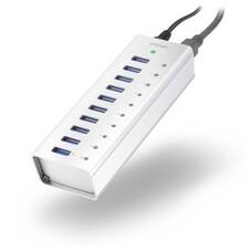 ALOGIC Vrova Plus 10 Port USB Hub with Charging and Power Adapter