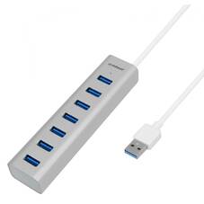 mBeat 7 Port USB Aluminium Slim Hub