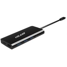 Volans Aluminium 3-Port USB3.0 Hub HDMI2.0