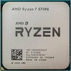 AMD Ryzen 7 5700G OEM, Wraith Stealth Cooler
