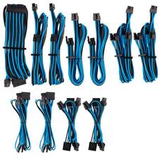 Corsair Premium Sleeved PSU Cable Kit Pro Package, Type 4, Blue/Black