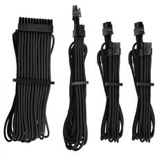 Corsair Premium Sleeved PSU Cables Starter Kit Type 4. Black
