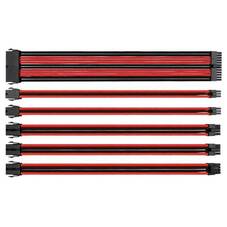 Thermaltake TtMod Sleeved PSU Extension Cable Set Red/Black