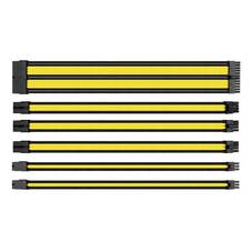 Thermaltake TtMod Sleeved PSU Extension Cable Set Yellow/Black