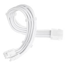 SilverStone PP07E-PCI8W-V2 6+2 Pin PCIe White Sleeve Extension Cable