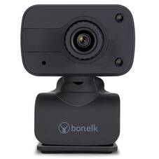 Bonelk Clip-On 1080p FHD USB Webcam, Black