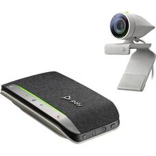 Poly Studio P5 Webcam and Poly Sync 20+ Speakerphone Kit