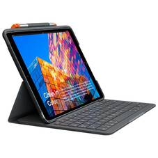 Logitech Slim Folio Keyboard Case for iPad 7th, 8th 9th Generation
