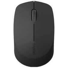Rapoo Quiet Click M100 Multi-mode 2.4Ghz and BT Wireless Mouse - Black