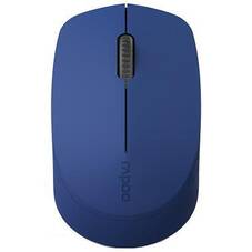 Rapoo Quiet Click M100 Multi-mode 2.4Ghz and BT Wireless Mouse - Blue