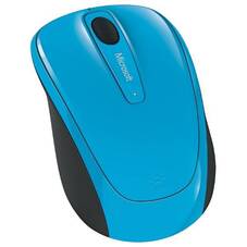 Microsoft Wireless Mobile Mouse 3500, Cyan Blue