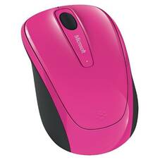 Microsoft Wireless Mobile Mouse 3500, Magenta Pink