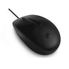 HP 125 Wired Mouse - Black, Plug Play Connectivity