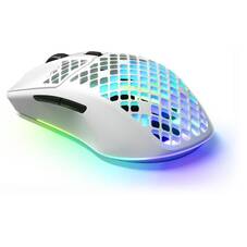 SteelSeries Aerox 3 Wireless Gaming Mouse 2022 Edition Snow - 18K DPI,