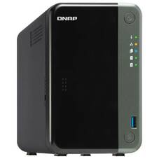QNAP TS-253D-4G Tower 2 Bay NAS, Celeron Quad Core, 4GB RAM, 2x 2.5GbE