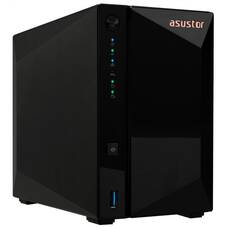 Asustor Drivestor AS3302T Tower 2 Bay NAS, Quad Core 1.4GHz, 2GB RAM