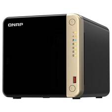 QNAP TS-464-4G Tower 4 Bay NAS, Diskless, Celeron Quad-core, 4GB RAM